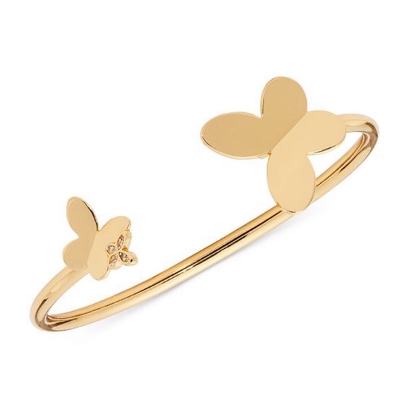kate spade Jewelry - KATE SPADE • In A Flutter Flex Butterfly Cuff Gold Bracelet